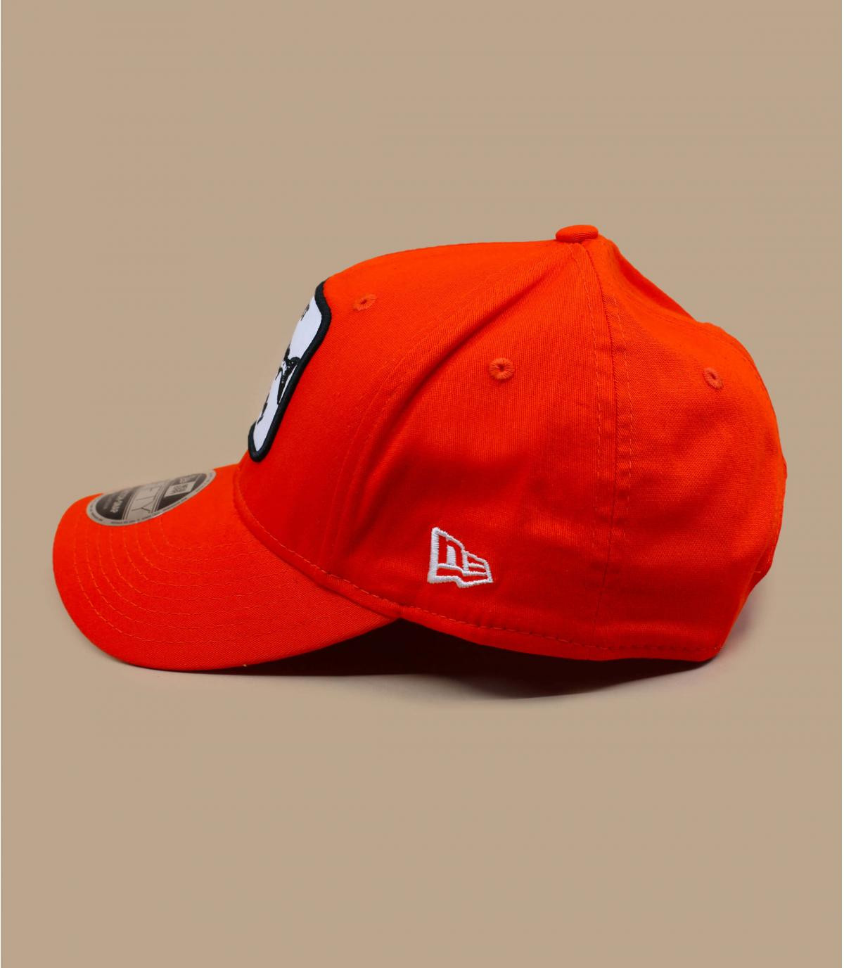 orange fish cap